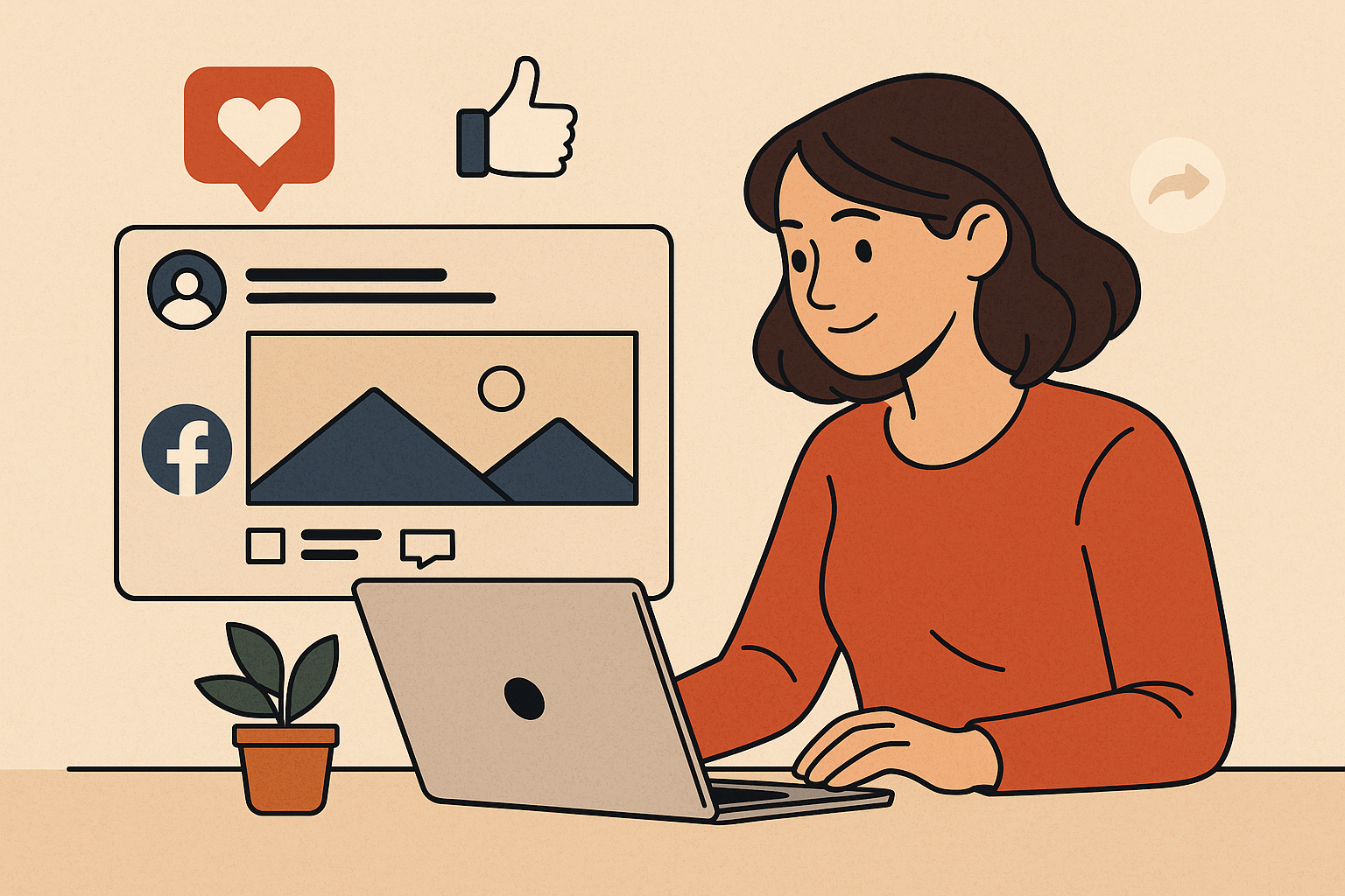 Facebook kurs for bedrift