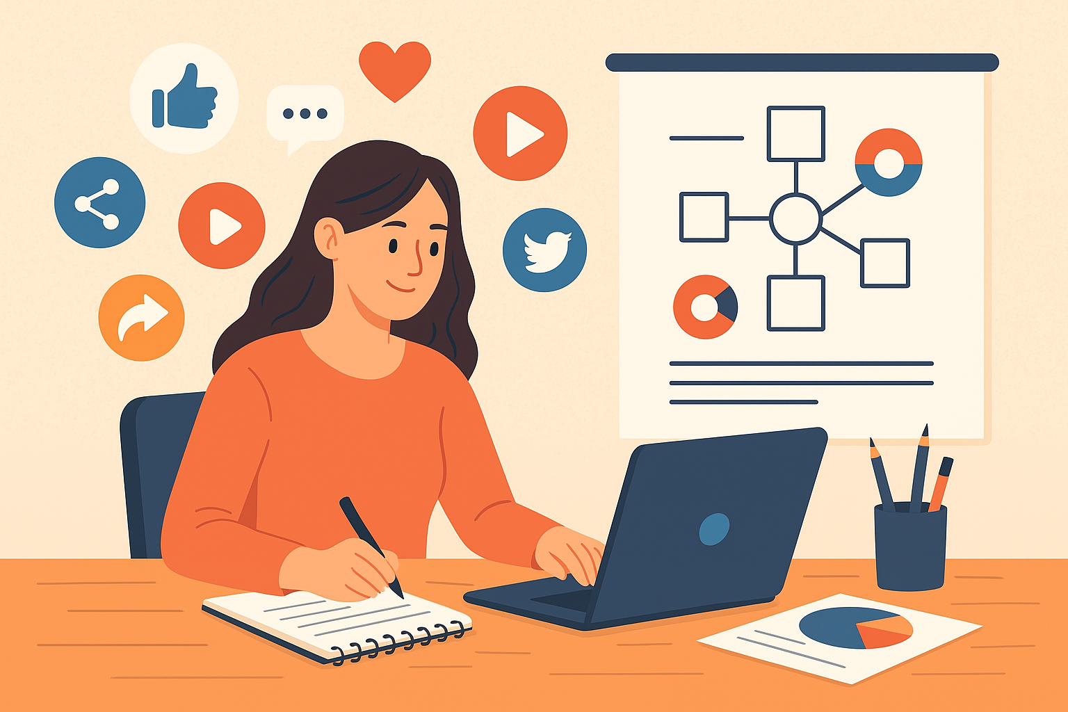 Kommunikasjonsstrategi for sosiale medier