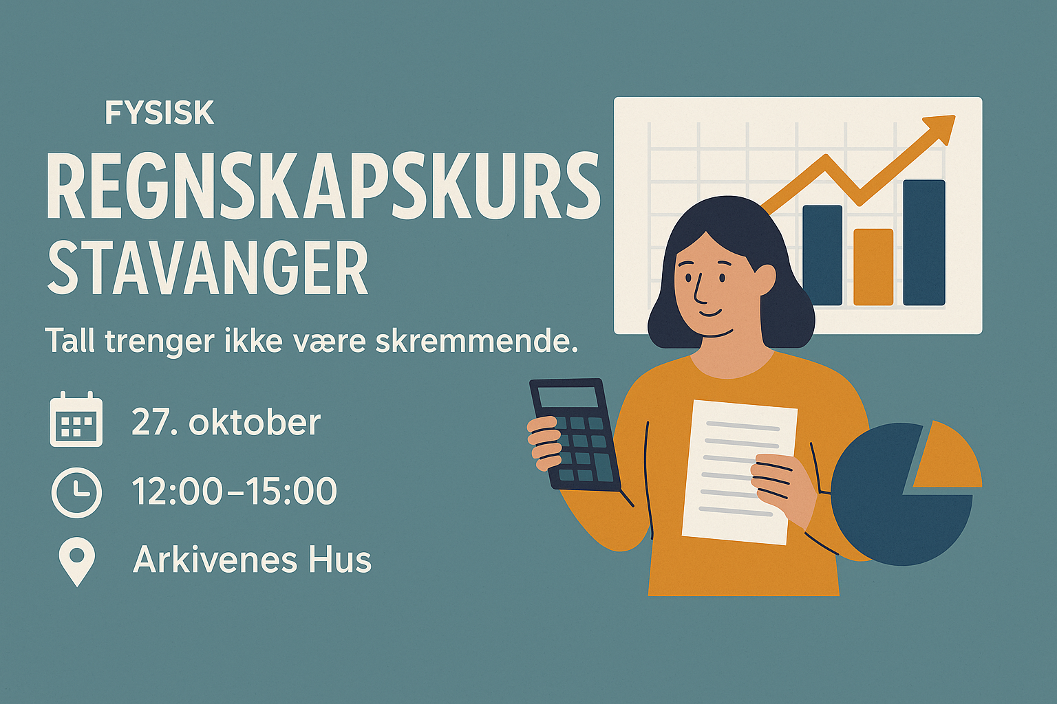 Regnskapskurs i Stavanger